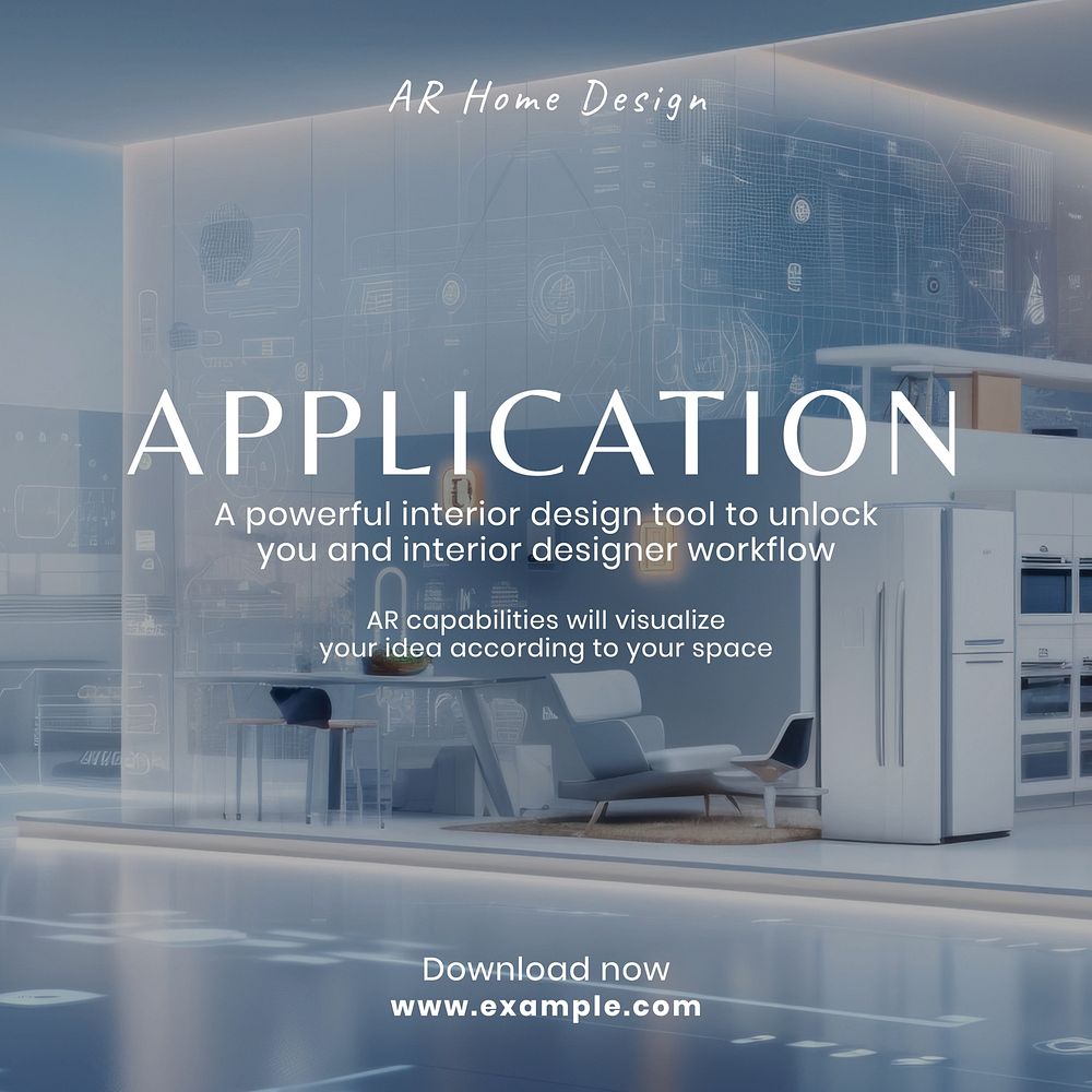 Interior Design Application Instagram Post Free Photo Rawpixel