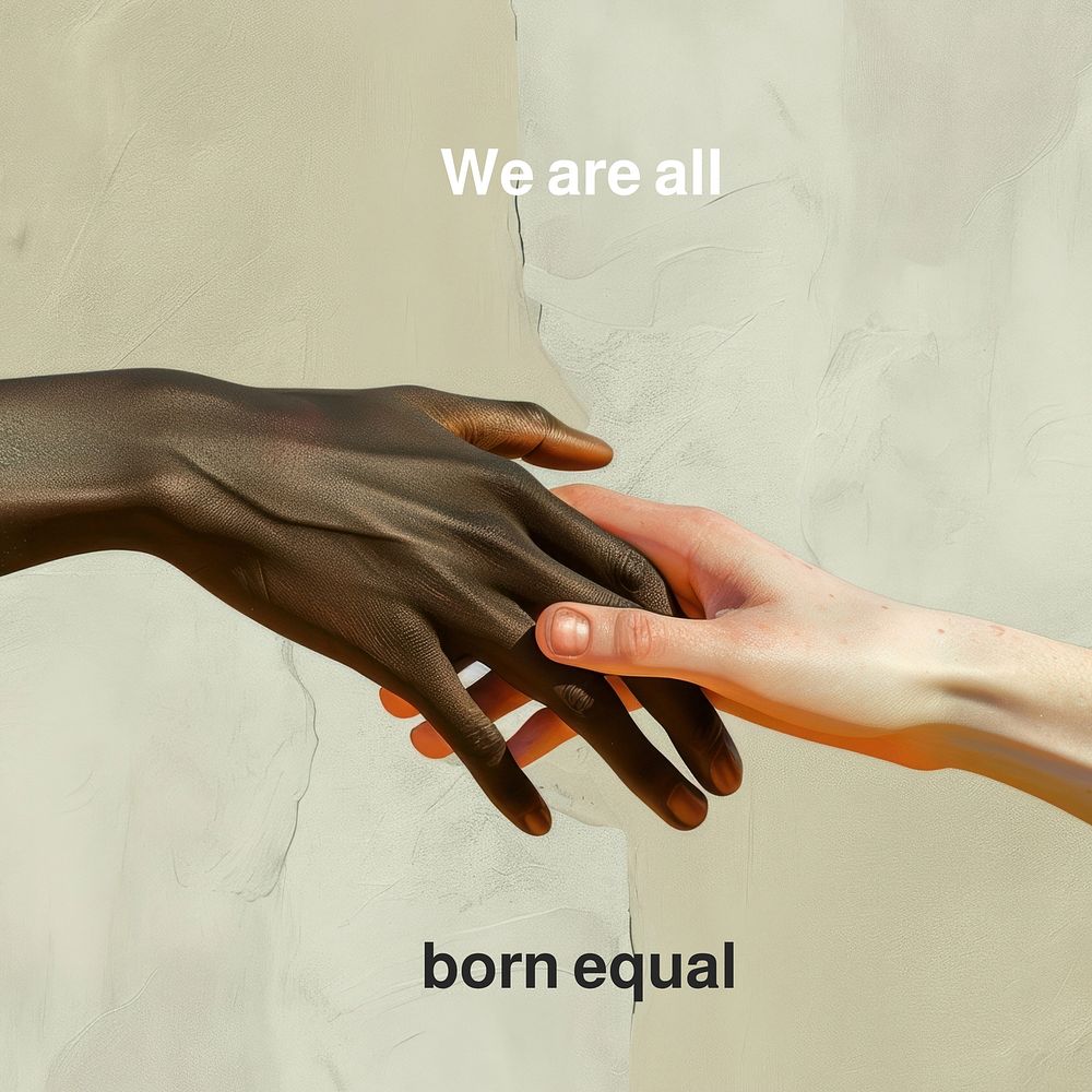 Equality  quote Instagram post template
