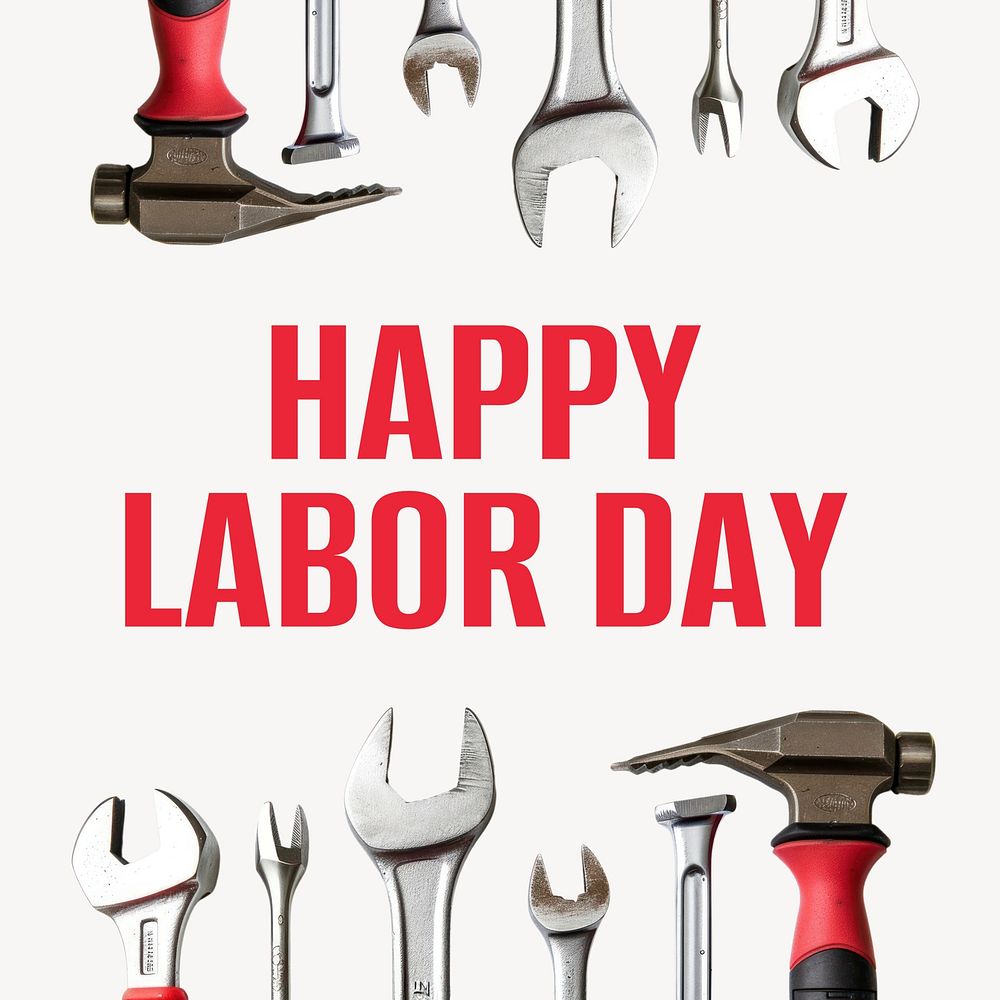 Happy Labor Day Instagram post template