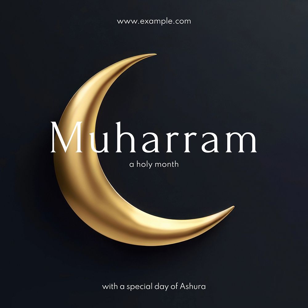 Happy Eid al-Adha Facebook post template