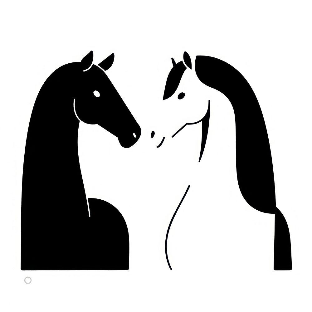Horse Animal animal horse silhouette.