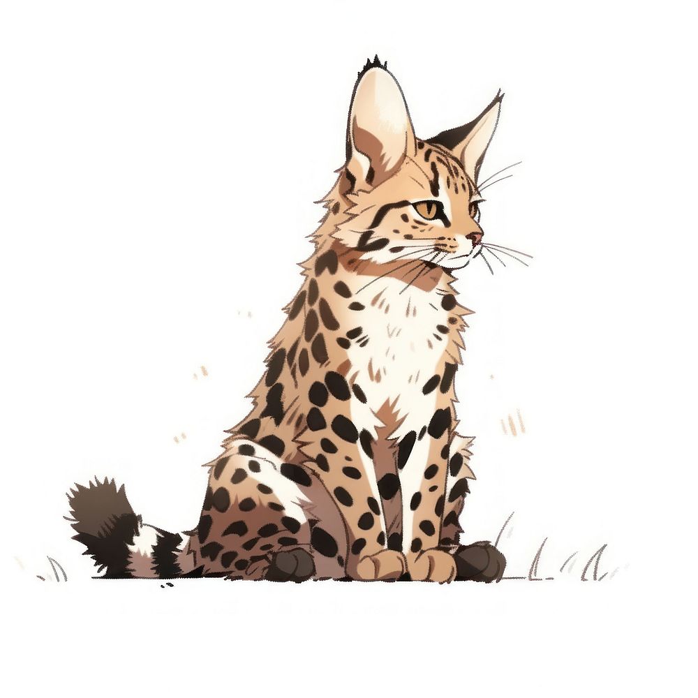 Savannah Cat wildlife panther leopard.