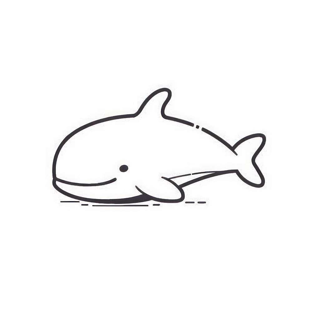Whale Animal animal stencil mammal.