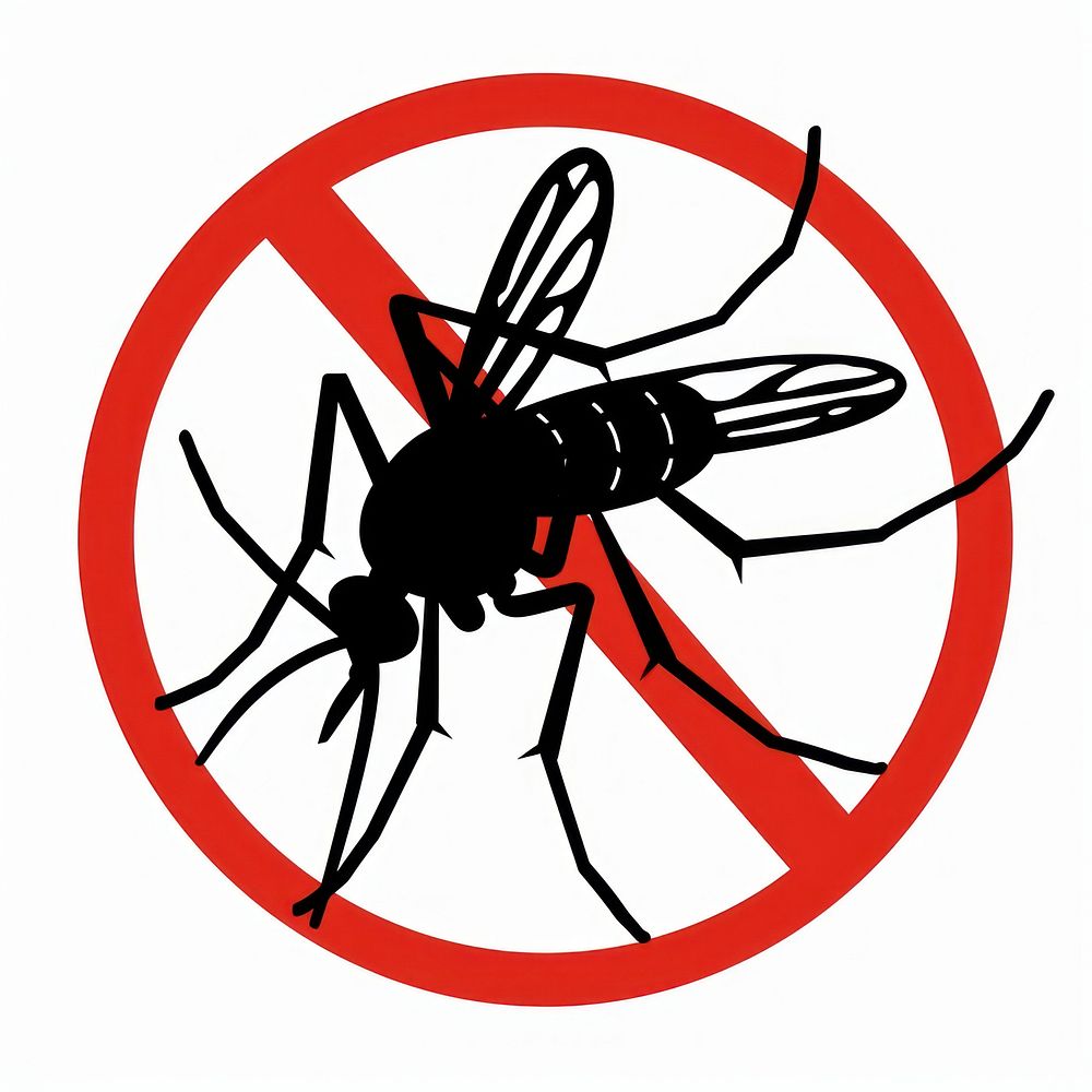 No have mosquito symbol invertebrate andrena.
