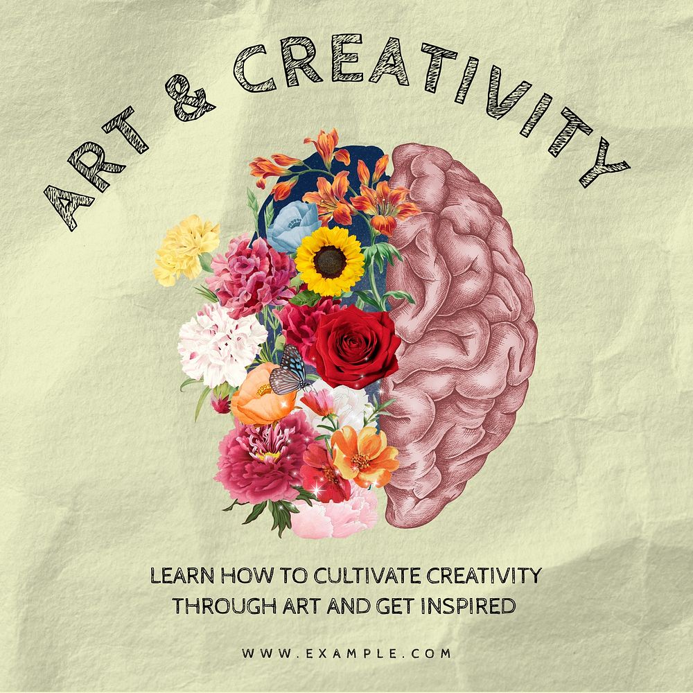Art & creativity Instagram post template
