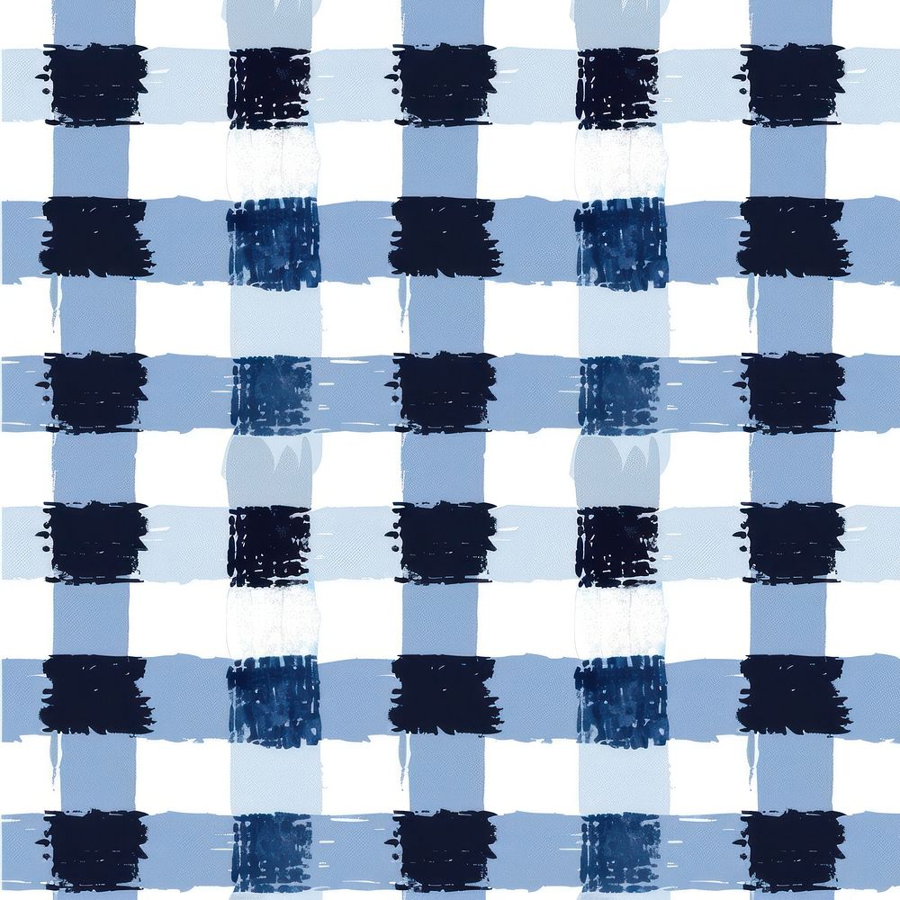 Gingham pattern tablecloth person linen.