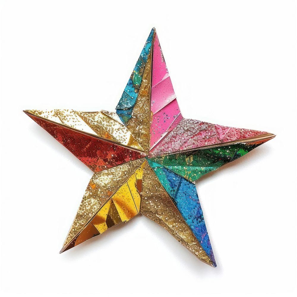 Star shape collage cutouts accessories accessory weaponry.