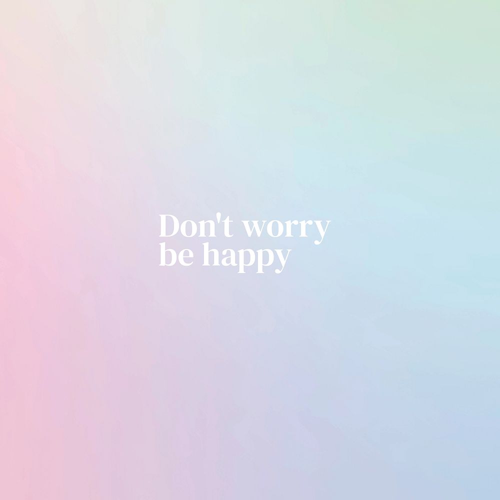 Be happy Instagram post template