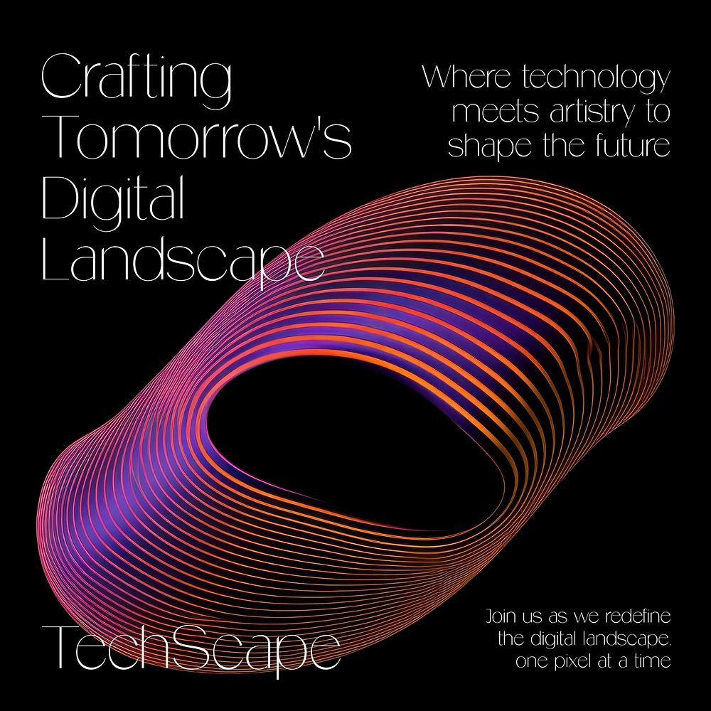 Technology company Instagram post template | Free Photo - rawpixel