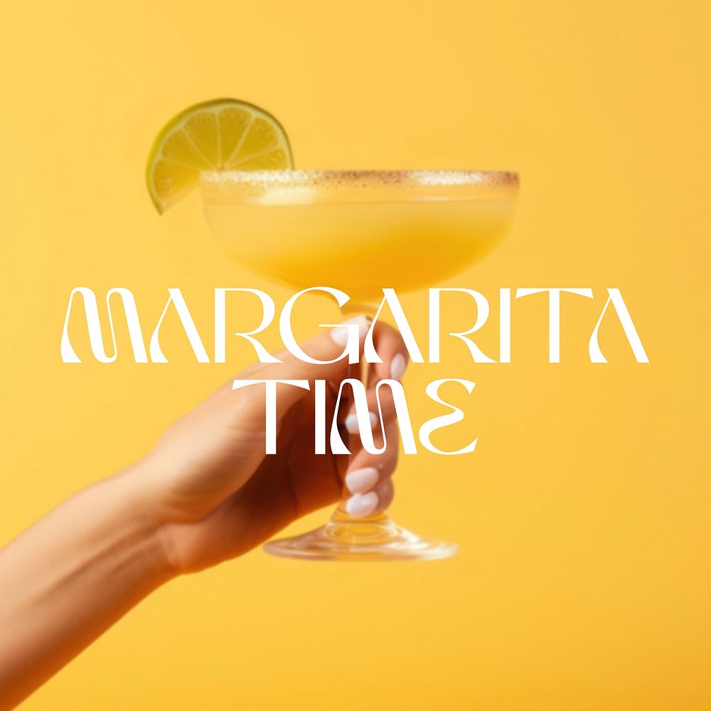 Margarita time Instagram post template