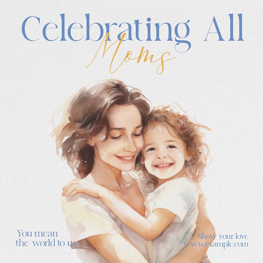 Mother's day Instagram post template