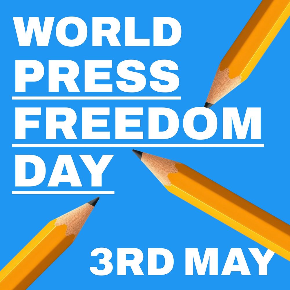 Press Freedom Day Instagram post template