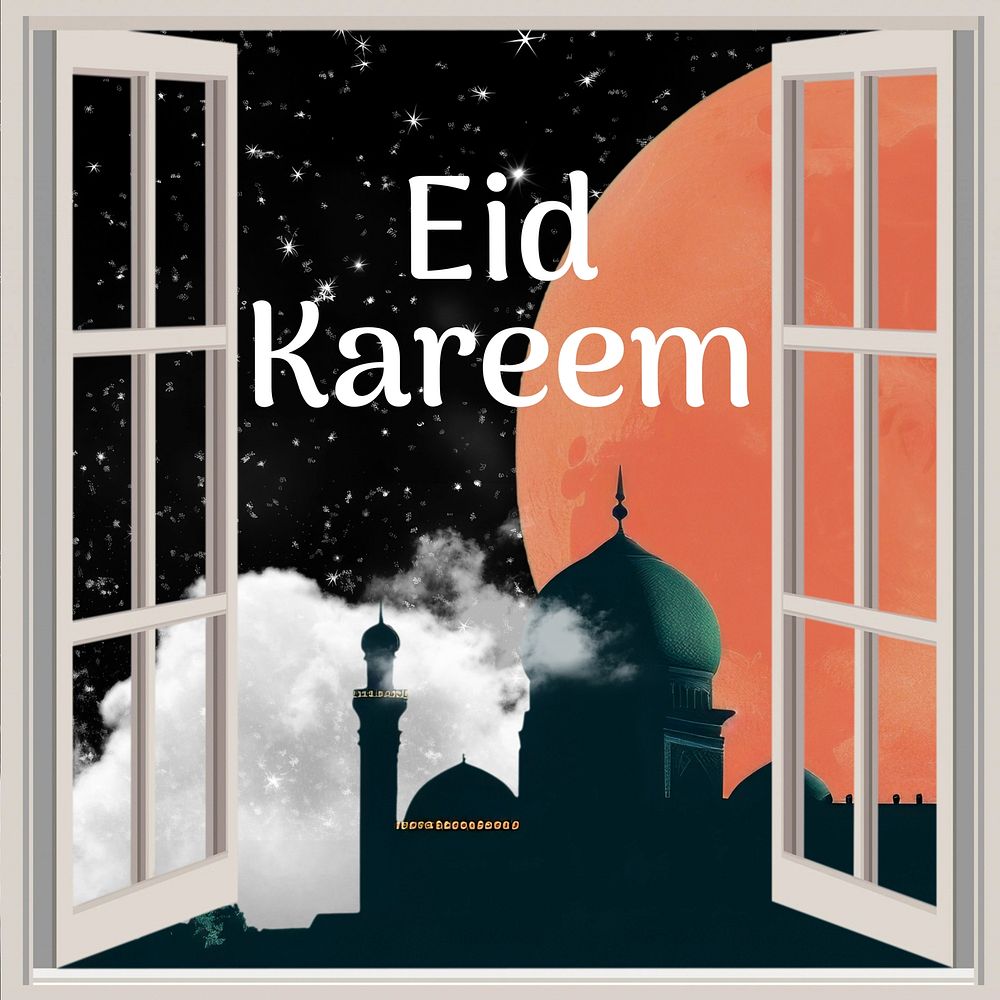Eid Kareem Instagram post template