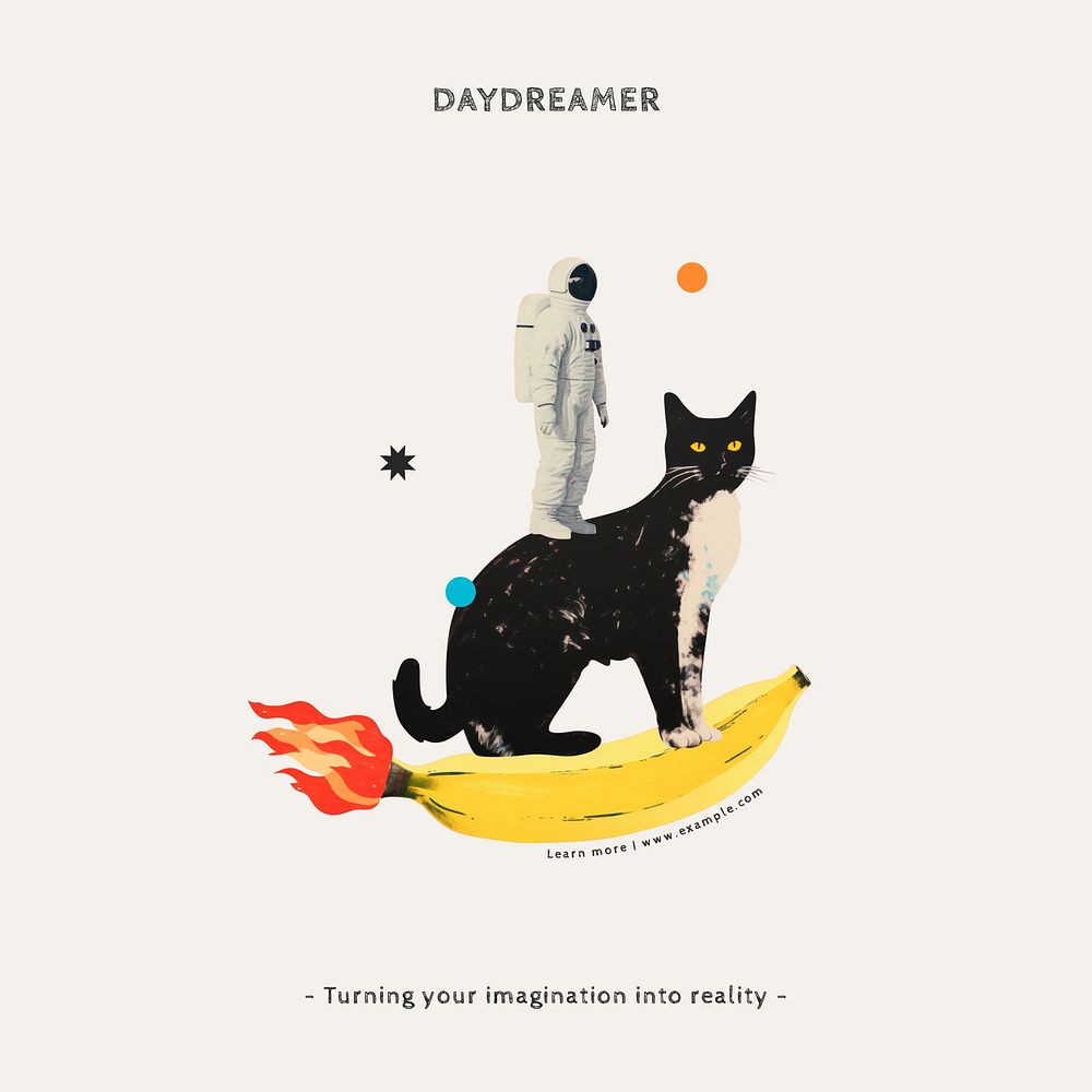 Daydreamer Instagram post template