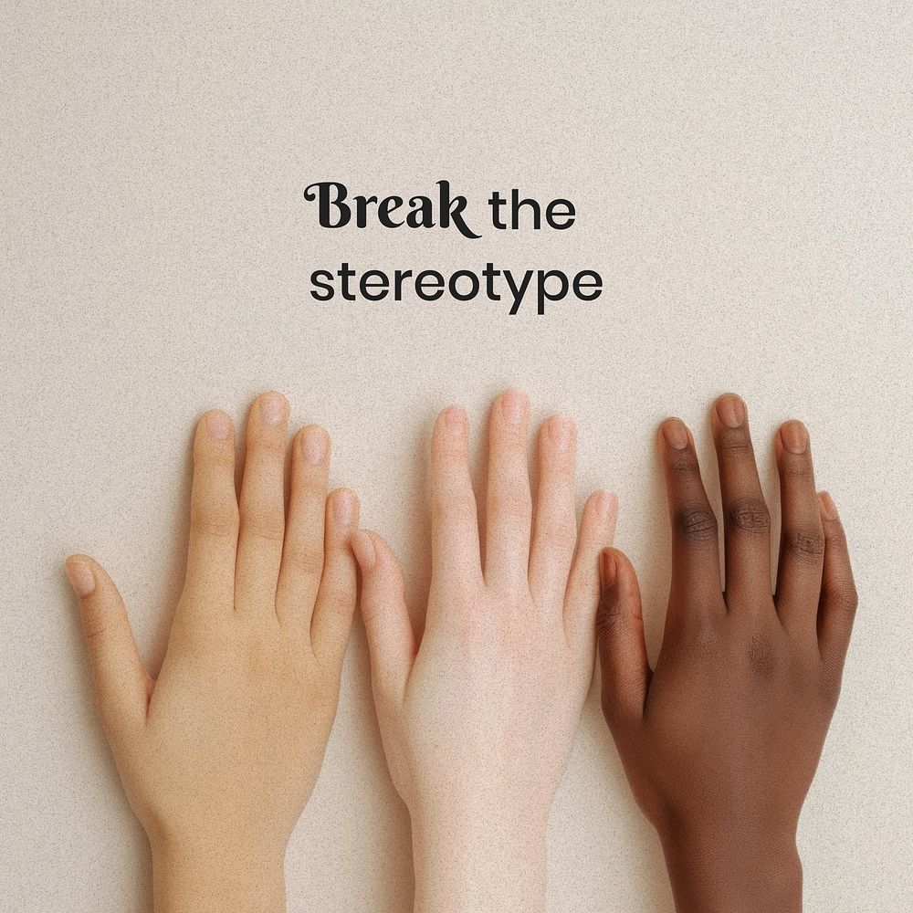 Break Stereotype Quote Instagram Post 