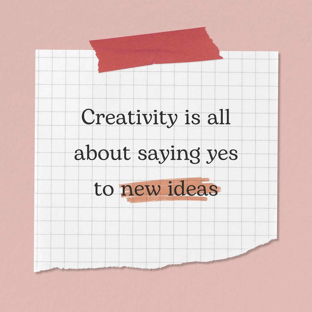 Creative idea  quote Instagram post template