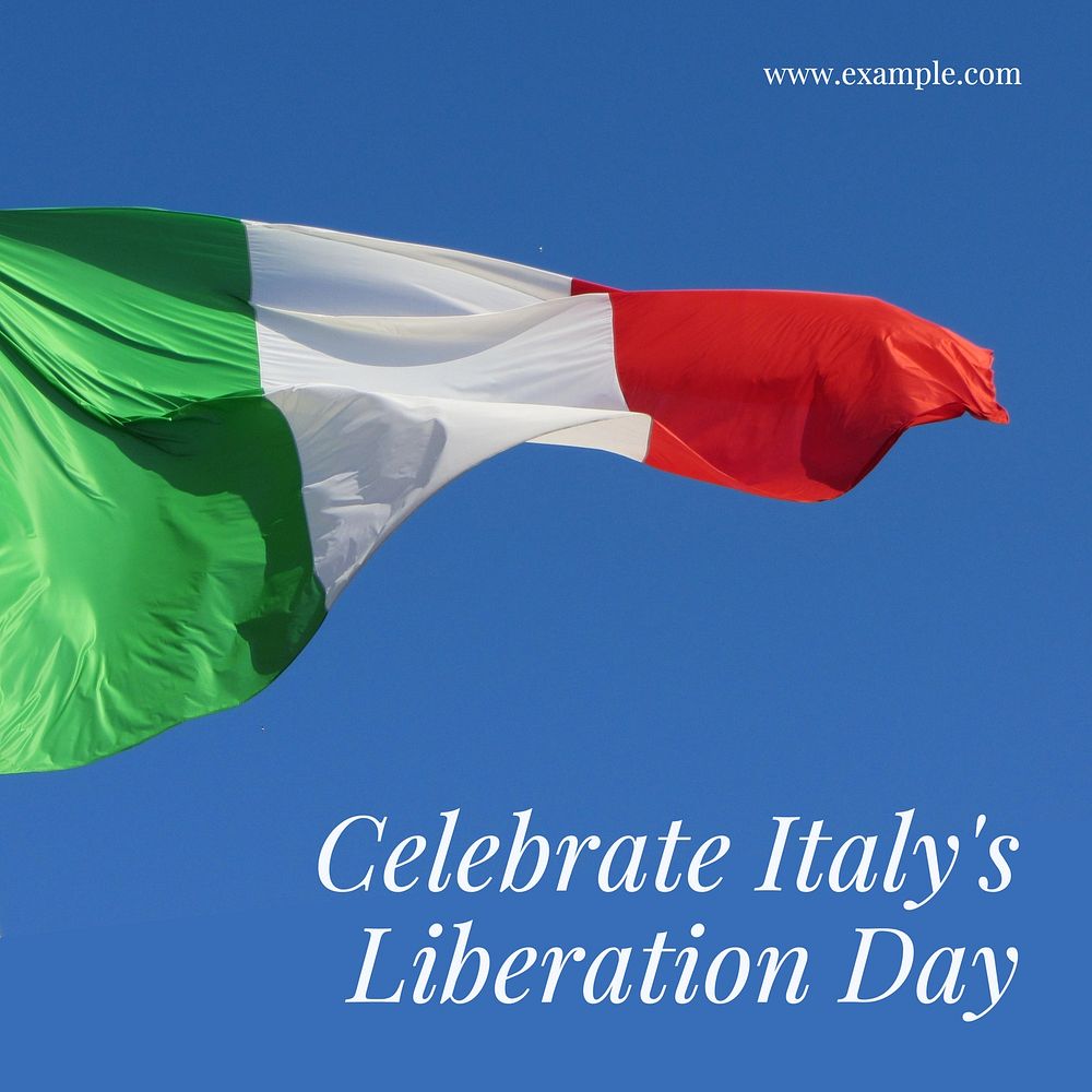 Celebrate Liberation Day Instagram post template