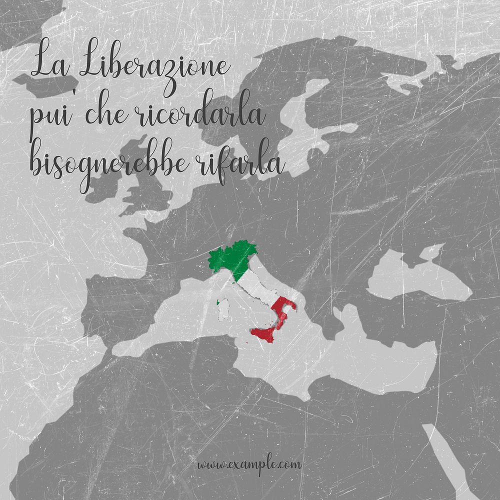 Liberation Day quote Instagram post template