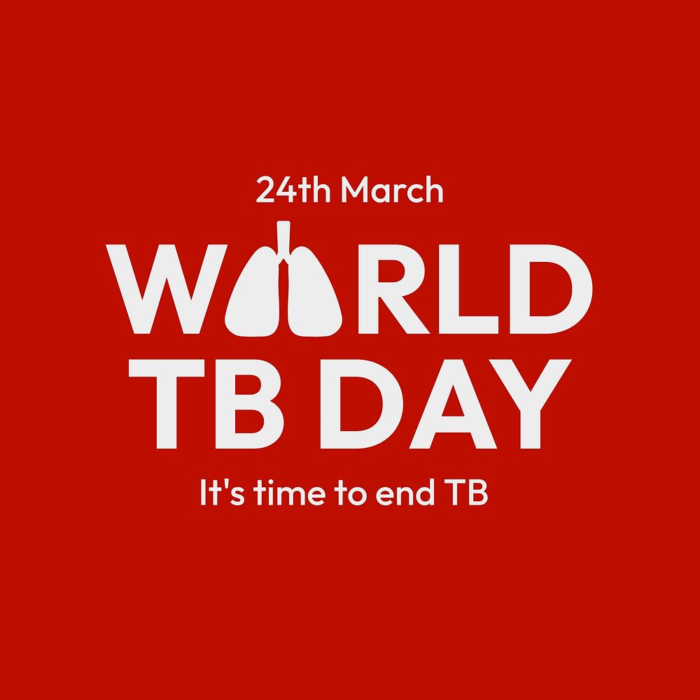 World TB Day Instagram post template