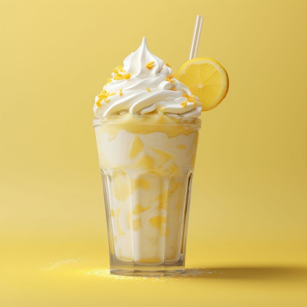 Lemon Pie Milkshakes milk beverage smoothie.