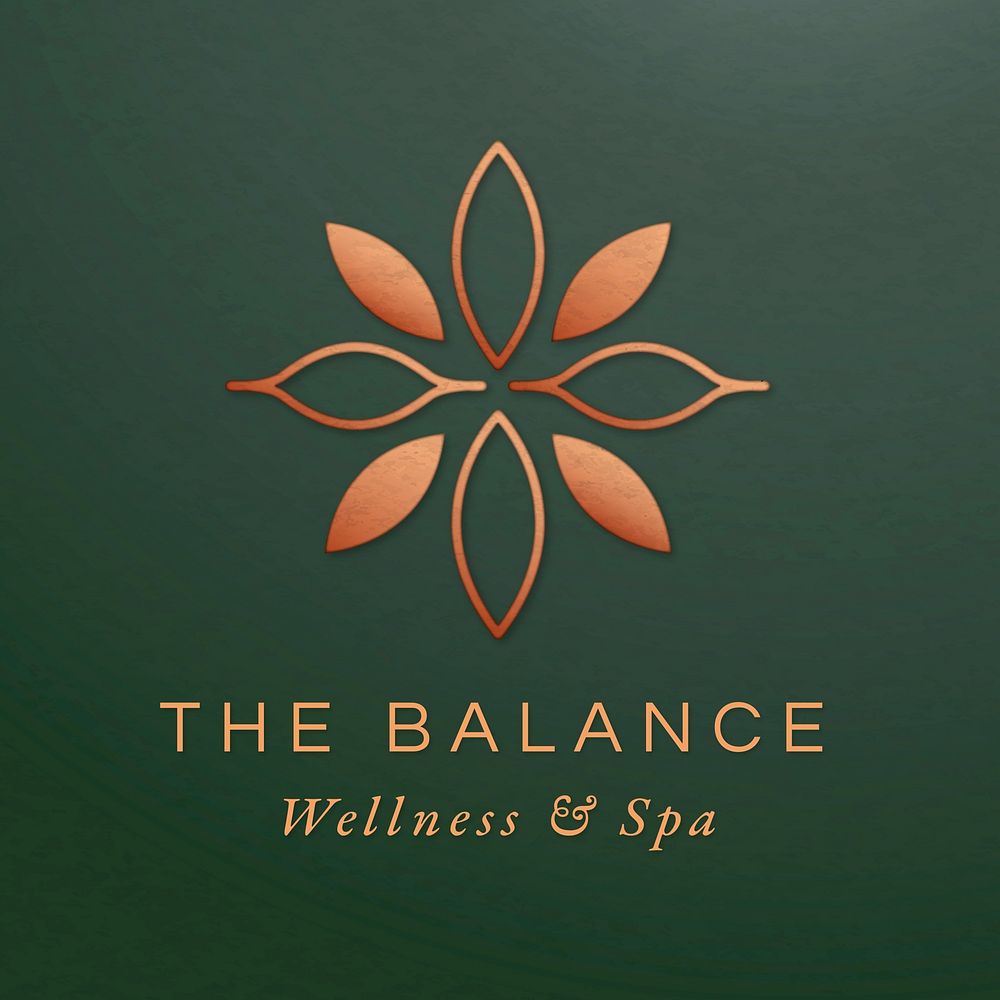 Wellness & spa logo template