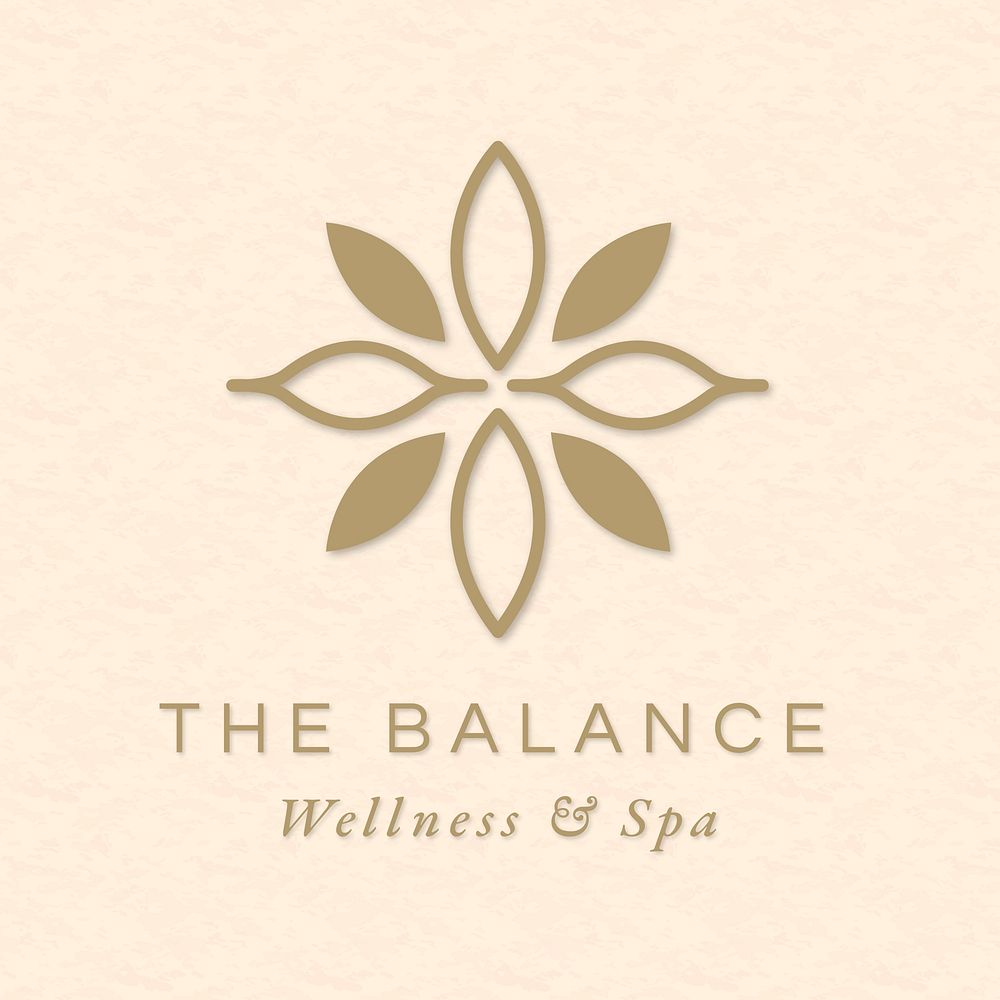 Wellness & spa logo template  design