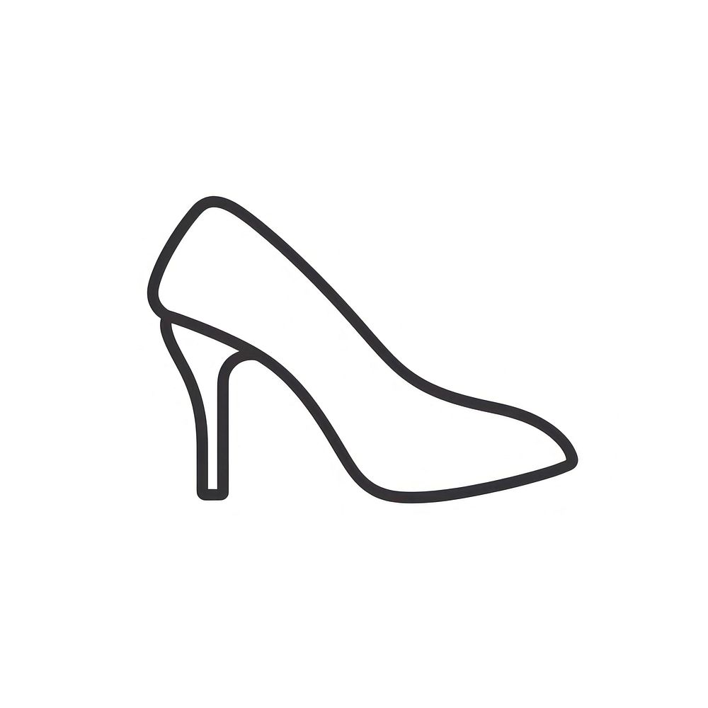 High heel icon clothing footwear apparel.