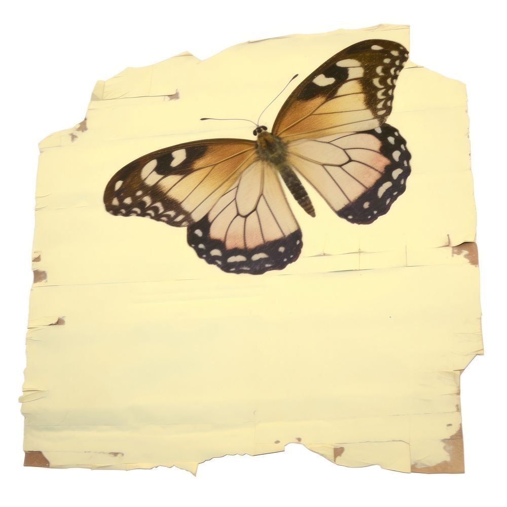 Emperor butterfly ripped paper invertebrate monarch jacuzzi.