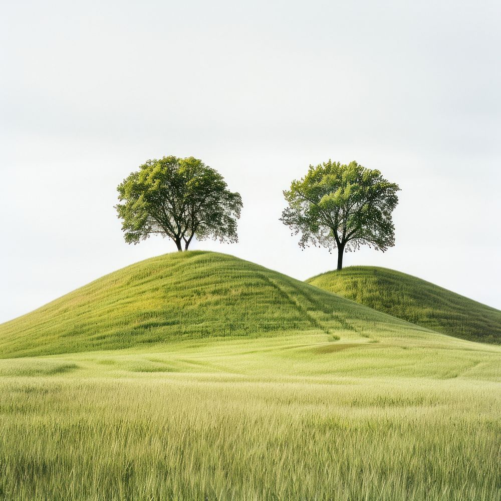 Moldova countryside grassland landscape.