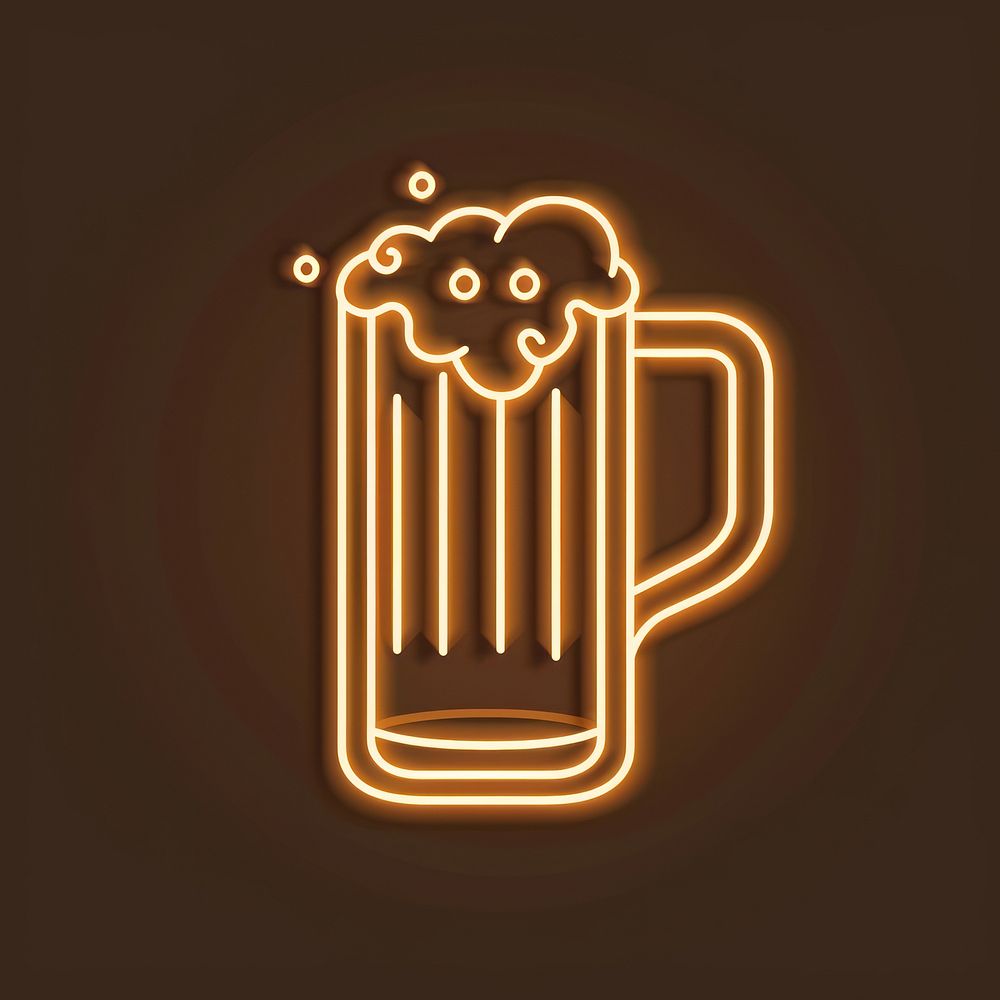 Beer icon chandelier lighting beverage.