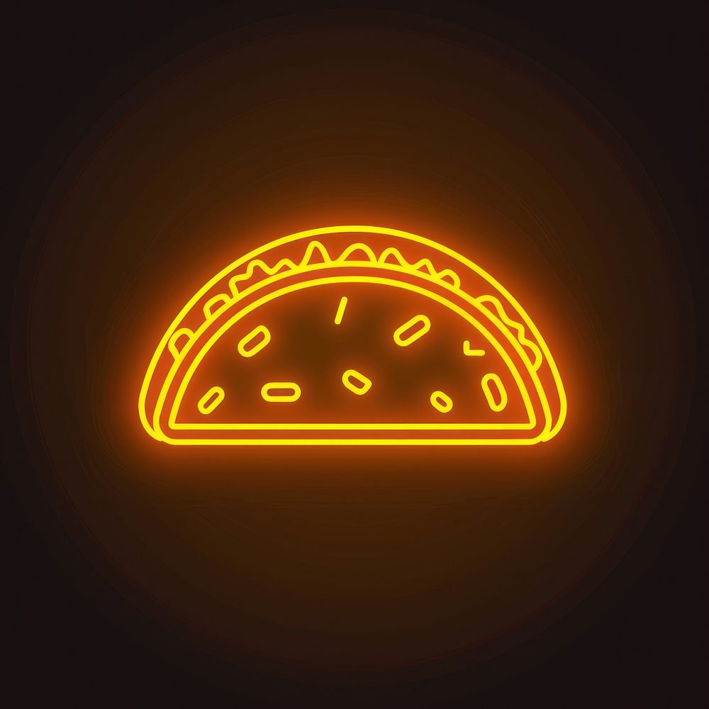Taco icon light gauge disk.