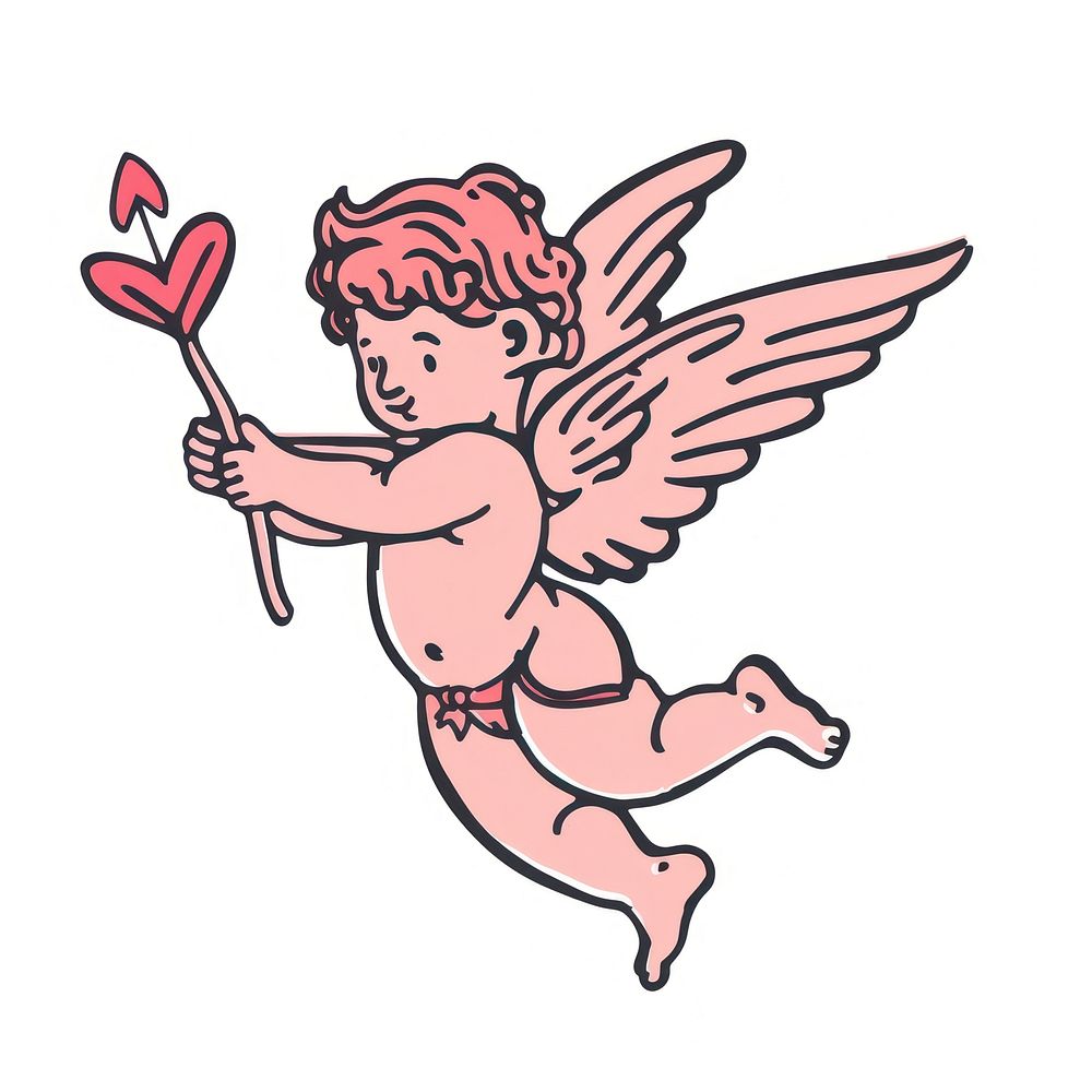 Cupid person human baby.