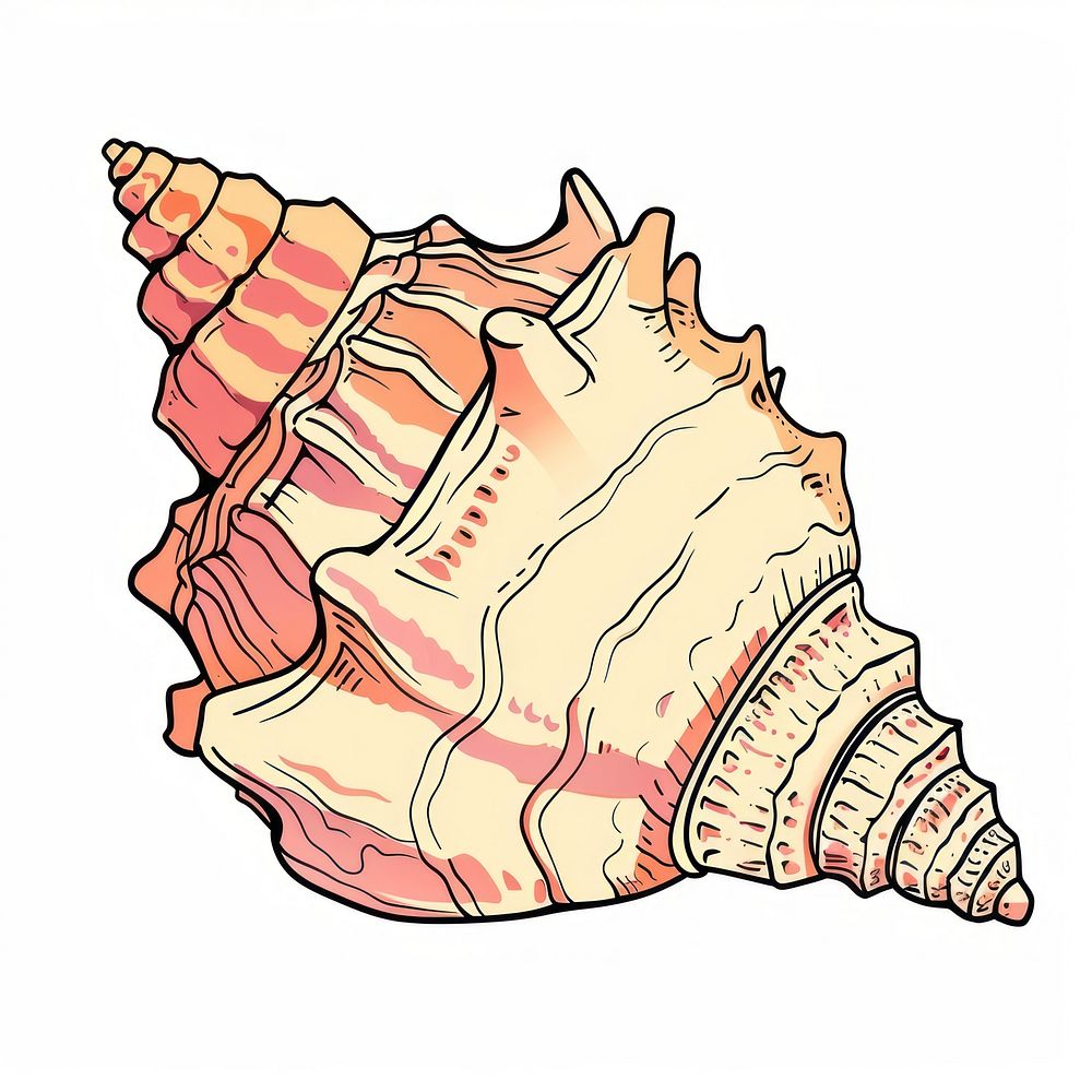 Shell invertebrate seashell animal.