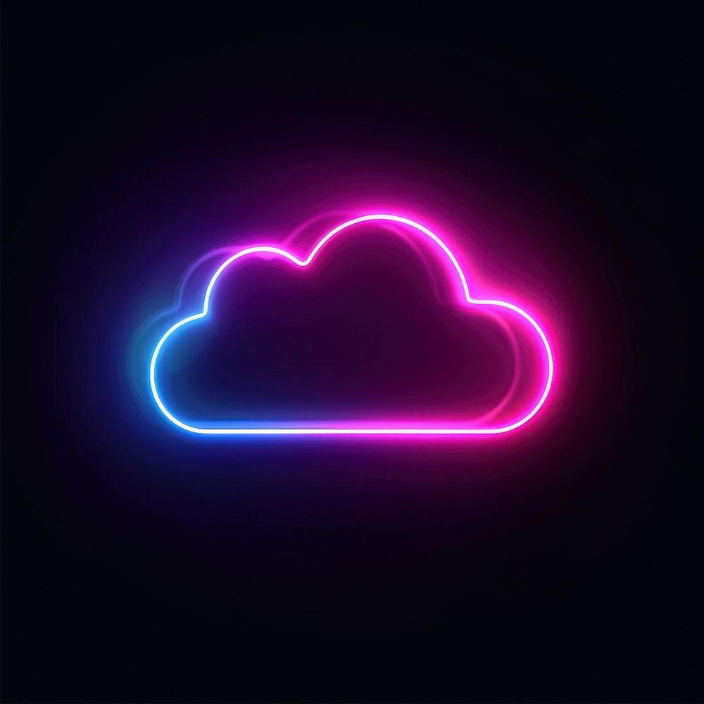 Cloud neon astronomy outdoors.
