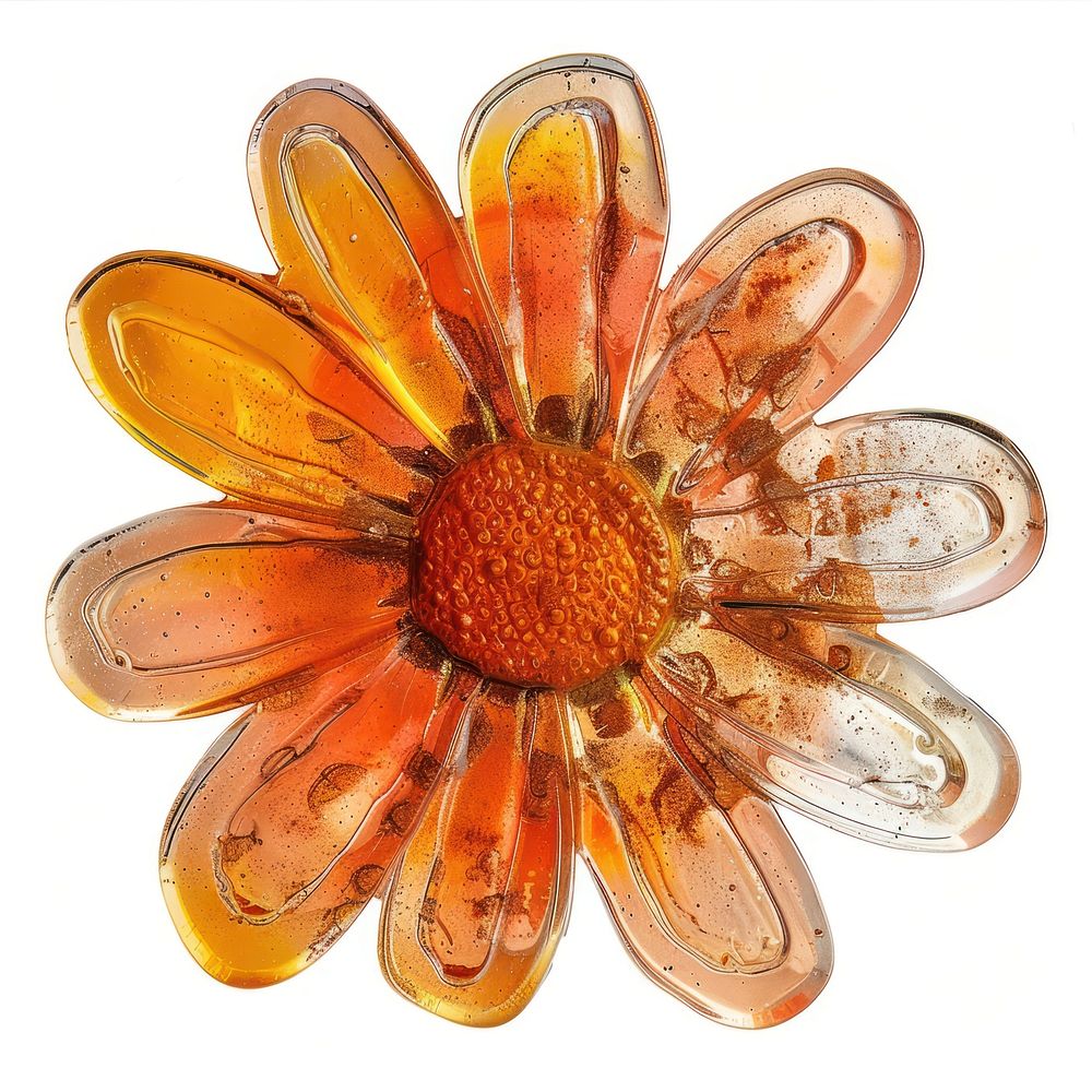 Flower resin daisy shaped accessories accessory appliance.