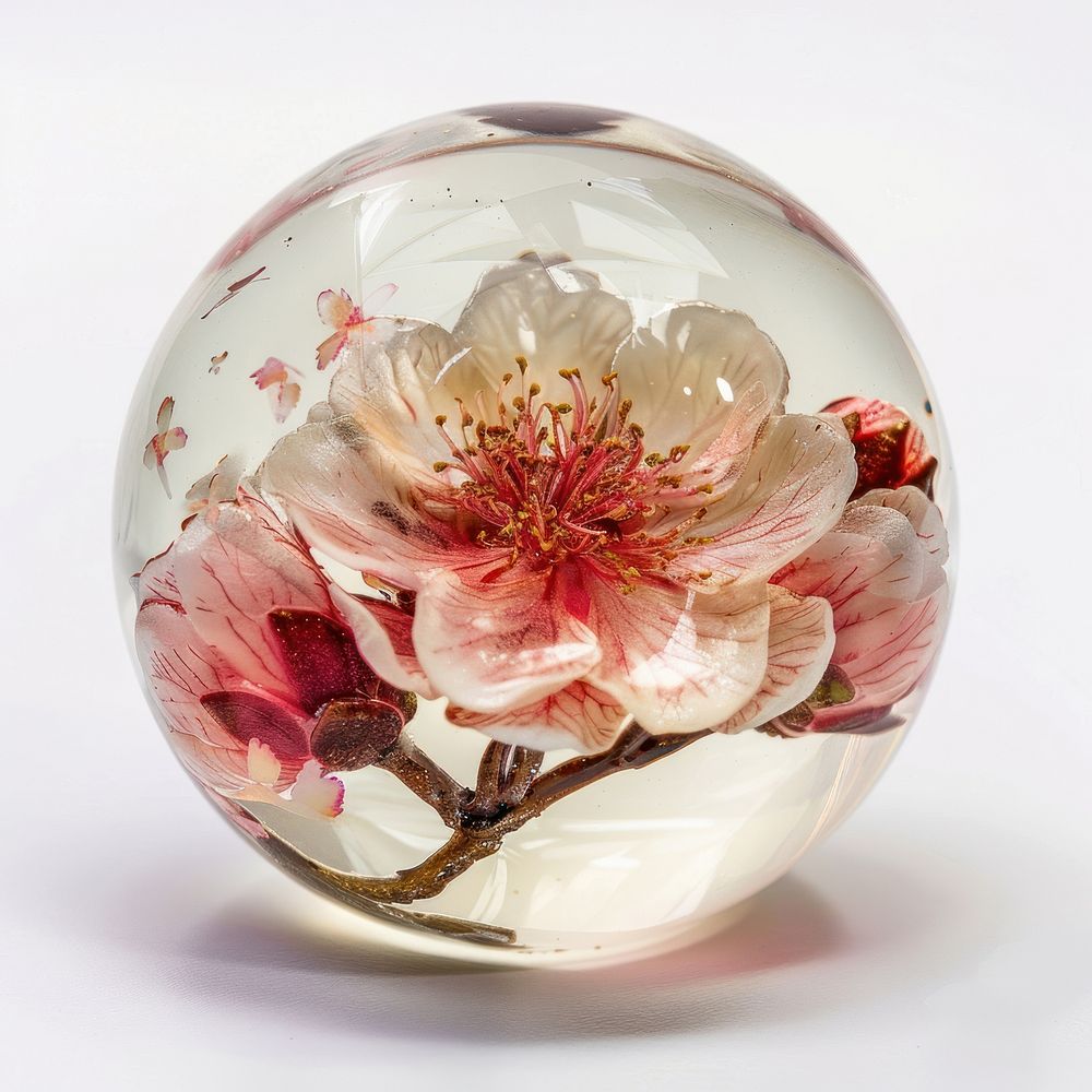 Flower resin lantern shaped accessories accessory blossom.