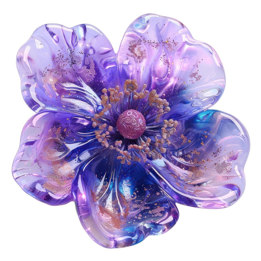 Flower resin wifi shaped accessories accessory jewelry.