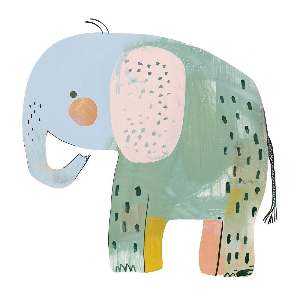 Cute Elephant illustration elephant animal wildlife.