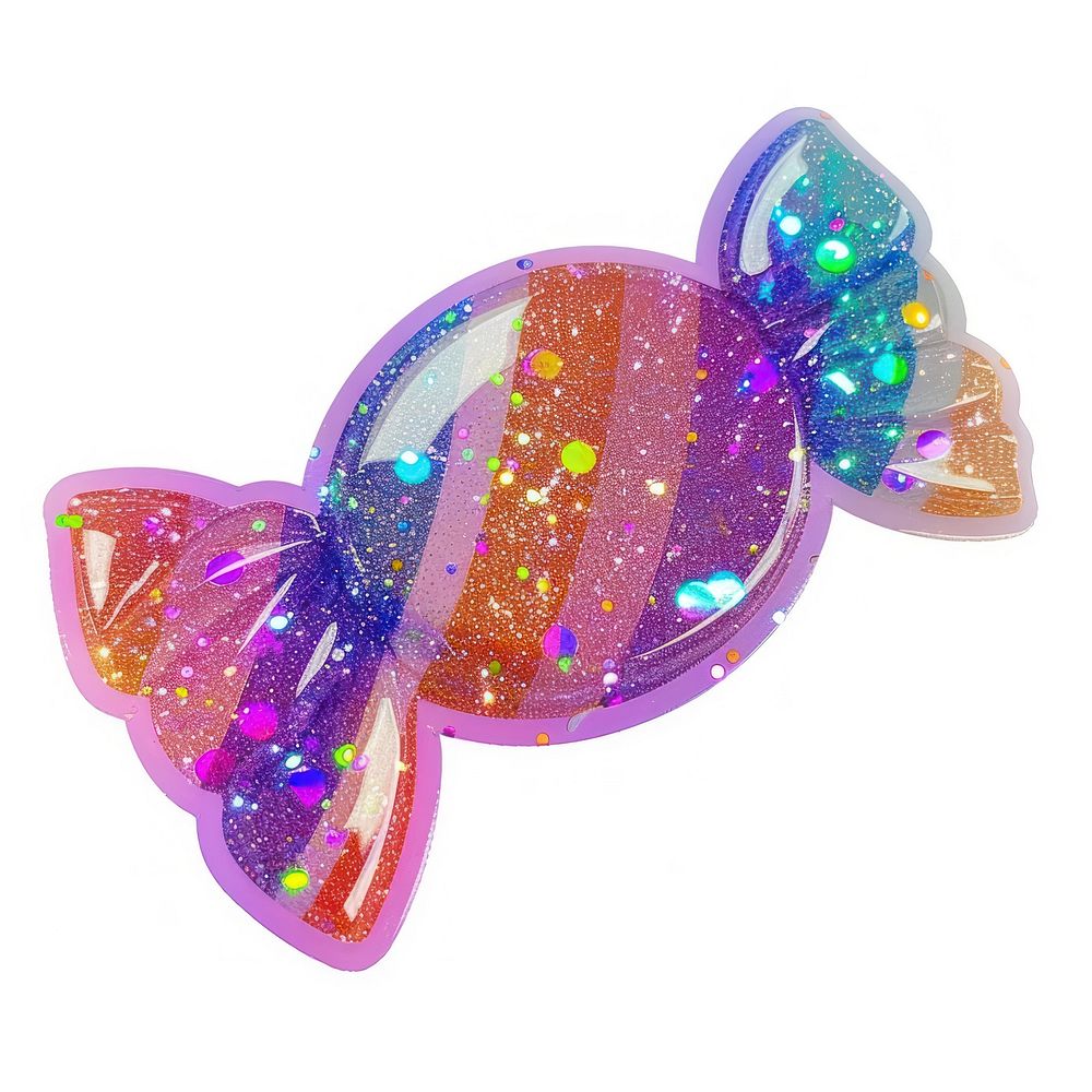Glitter candy flat sticker accessories accessory jewelry.