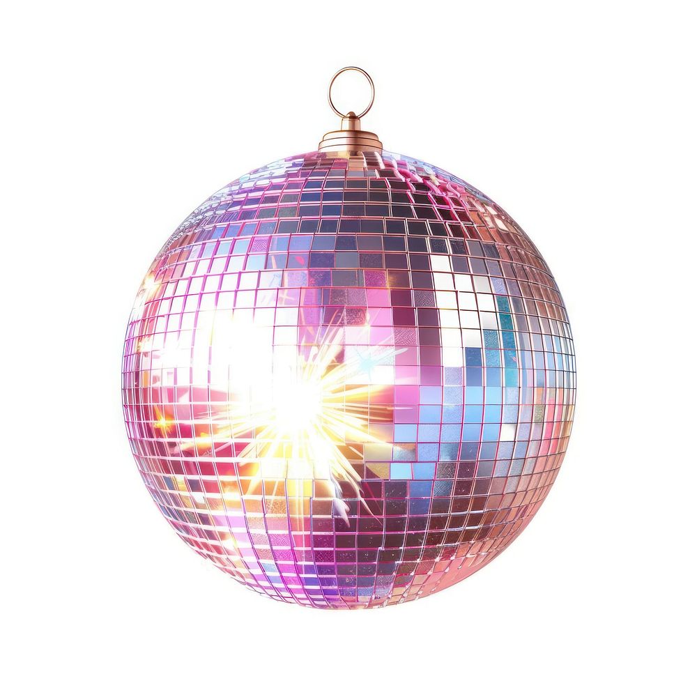 Glitter disco ball flat sticker accessories chandelier accessory.