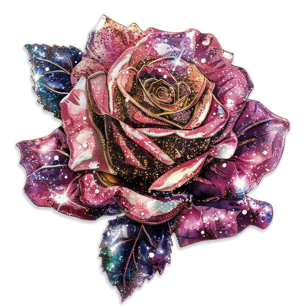 Glitter rose accessories accessory blossom.
