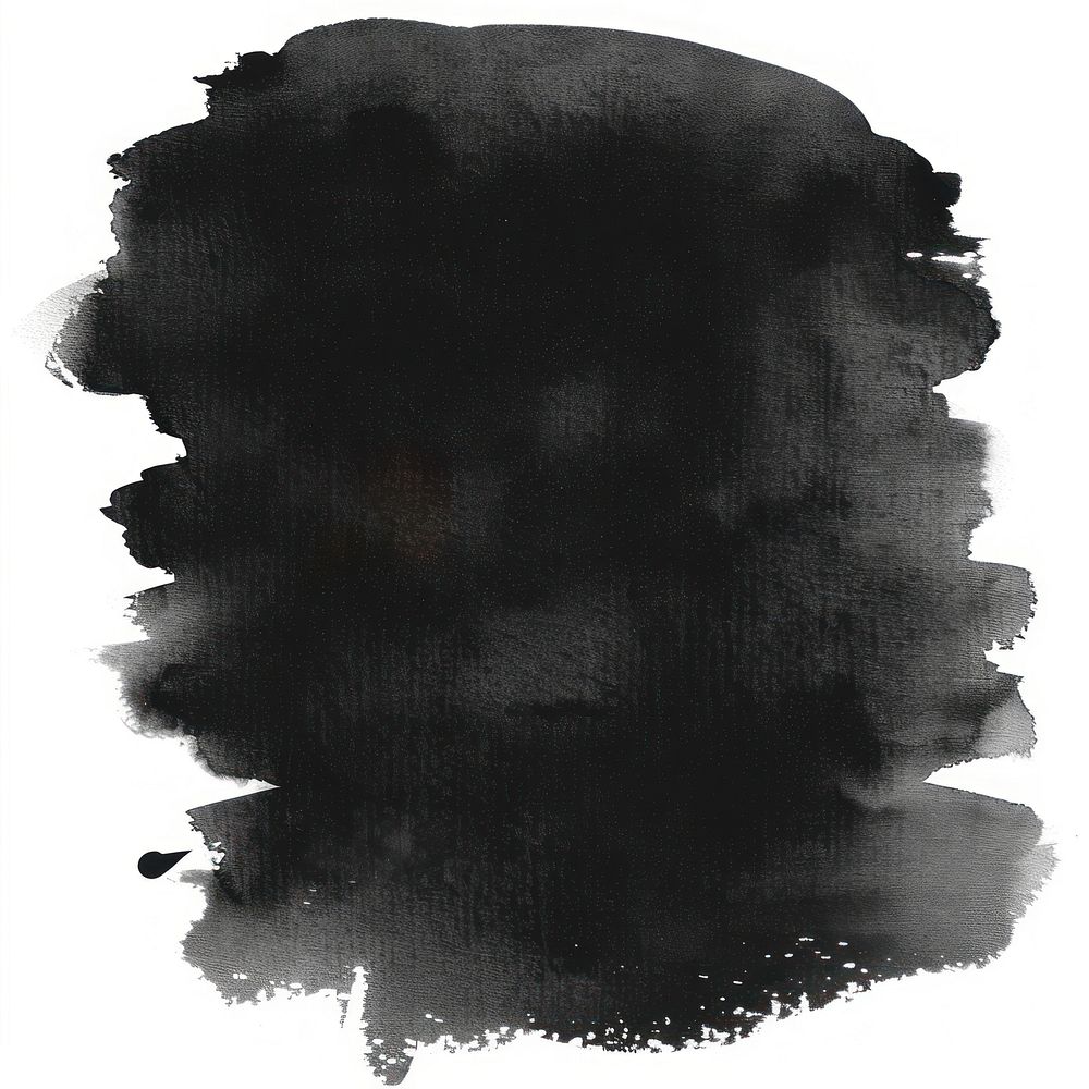 Black text art silhouette.