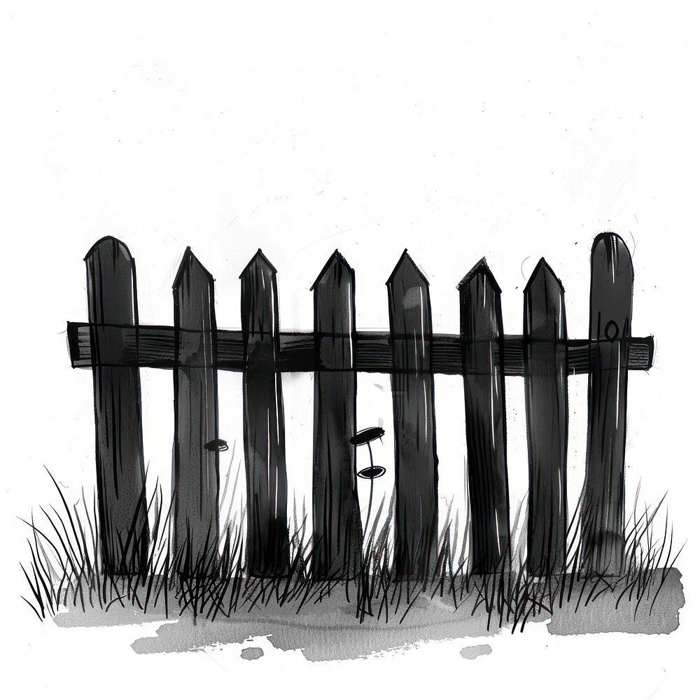 Fence outdoors nature picket.