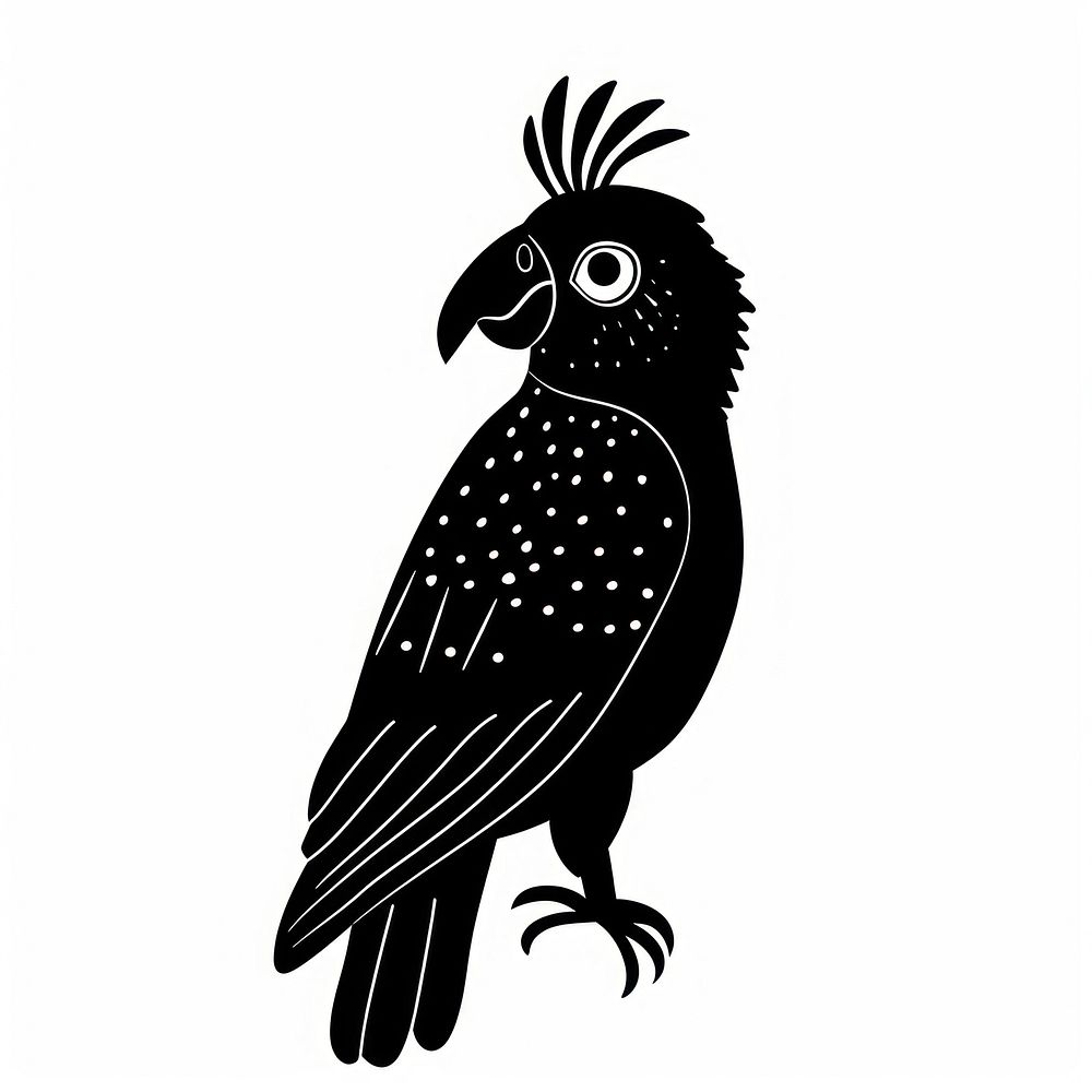 Art silhouette blackbird agelaius.