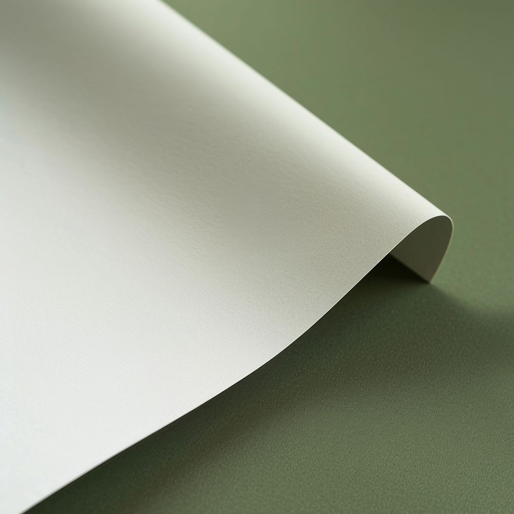 A4 paper mockup aluminium text white board.