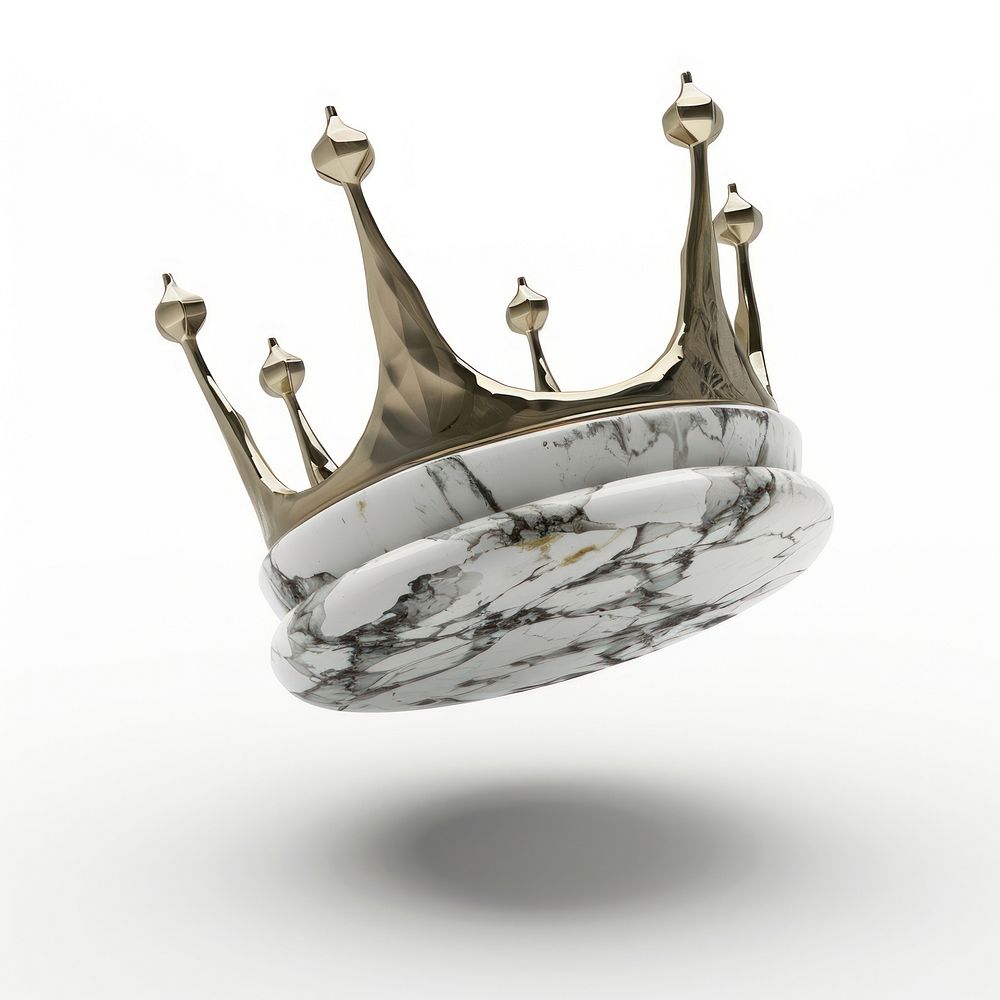 Marble crown form accessories accessory jewelry.