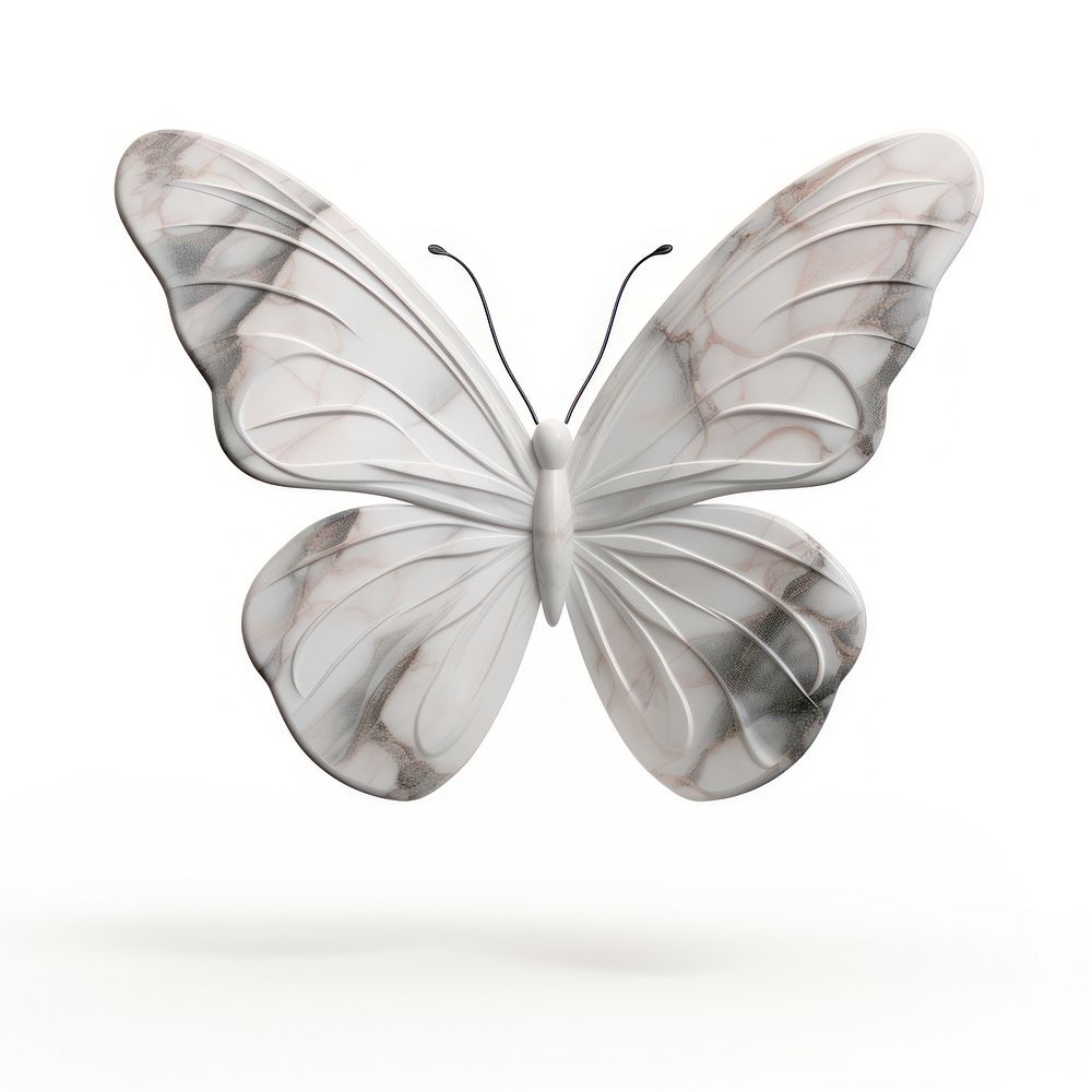 Marble Butterfly sculpture butterfly invertebrate accessories.