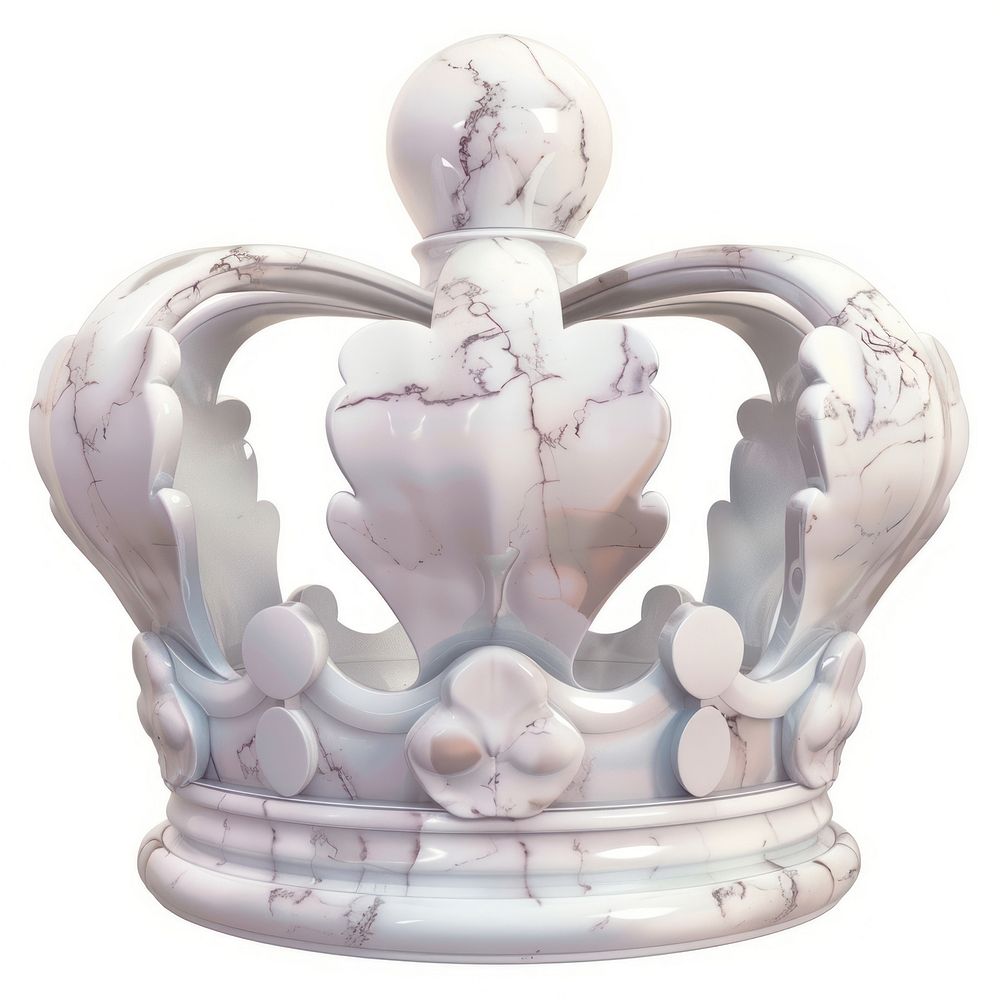 Marble crown form accessories accessory porcelain.