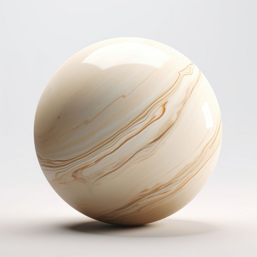 Marble sphere form astronomy universe pottery.