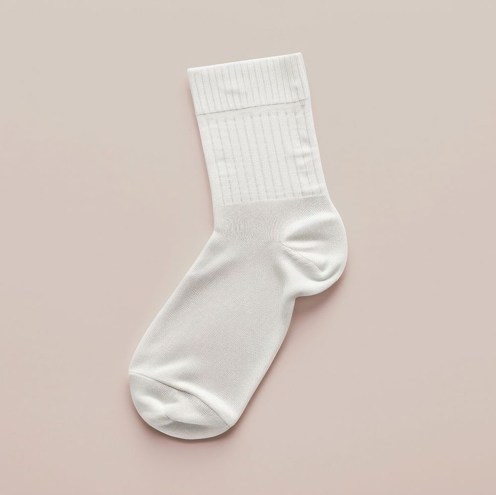 White socks mockup psd
